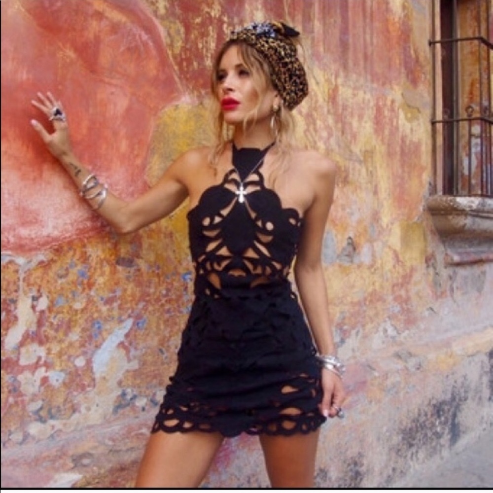 Rat and Boa Gazelle Dress